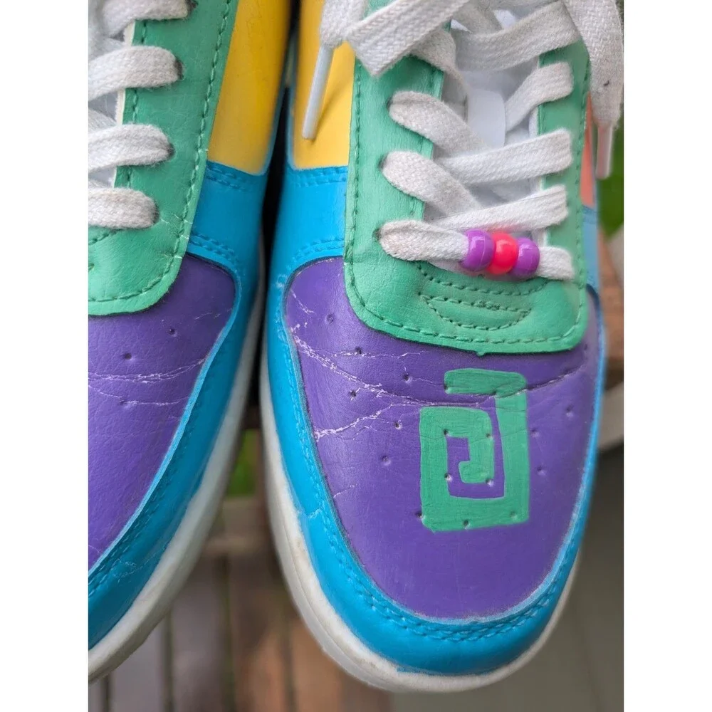 Karl Jacobs Minecraft Colorblock Shoes Logo Dream SMP Gamer Merch YouTuber SZ 9